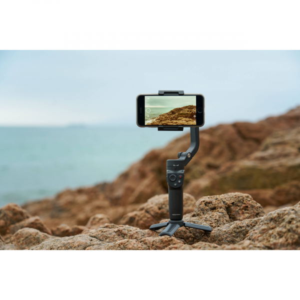 Feiyu Tech VLOGPKT2 3-Axis Joystick Zoom Original Camera App Control Stabilizzatore gimbal smartphone pieghevole