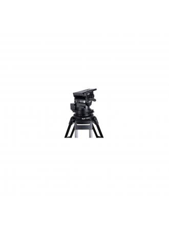 Testa fluida MILLER ArrowFX3 (fornita con impugnatura telescopica (696), dado di serraggio, piastra per fotocamera (860) e set di bicchieri da 100 mm (1290)) - 100 mm
