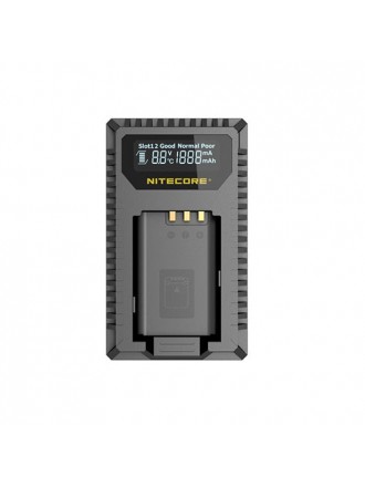 Nitecore USN2 Caricabatterie USB Sony a doppio slot per batteria NP-BX1