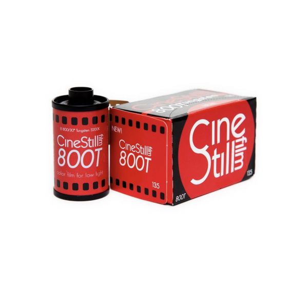 CineStill 800tungsteno Pellicola negativa a colori ad alta velocità, 35 mm - 36 esposizioni