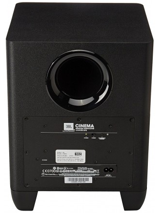 JBL JBL CINEMA SB250 Sistema di altoparlanti Home Theater Premium Soundbar a 2.1 canali, nero