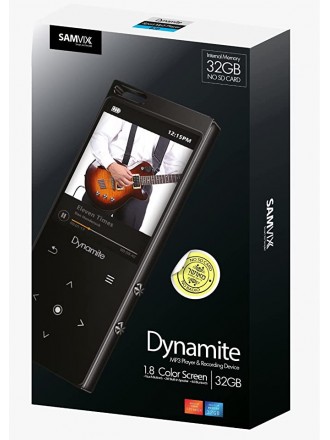 Lettore MP3 Samvix Dynamite 32GB - Nero