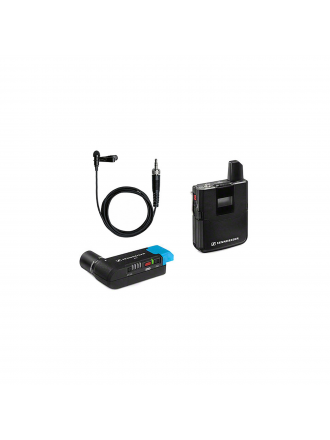 Sennheiser AVX-ME2 SET Sistema di microfoni omnidirezionali senza fili per montaggio su fotocamera (1,9 GHz)