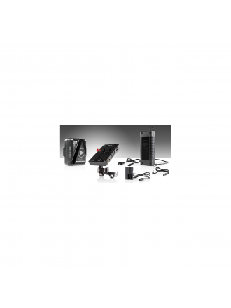 SHAPE J-Box Kit di alimentazione/caricabatteria con batteria da 98Wh per Canon 5D/7D e Blackmagic Pocket 4K