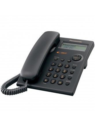 Panasonic KX-TSC11B Telefono a filo con ID chiamante, nero