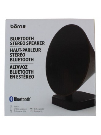 Borne BTSPK40-BR Altoparlante stereo portatile, in tessuto, Bluetooth