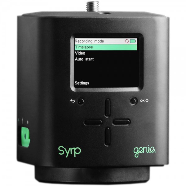 Dispositivo time-lapse Syrp Genie Motion Control