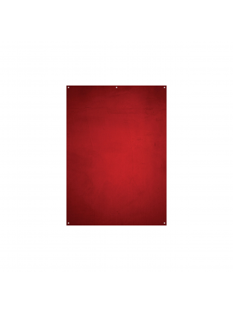 Fondale in tessuto Westcott X-Drop - Muro rosso invecchiato (5' x 7')