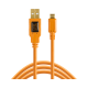 Tether Tools TetherPro Cavo USB 2.0 A maschio-Micro-B a 5 pin (15', arancione)