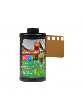Lomography 800 Pellicola negativa a colori (pellicola in rotolo da 35 mm, 36 esposizioni, confezione da 3)