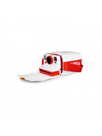 Borsa Polaroid Now - Bianca e rossa