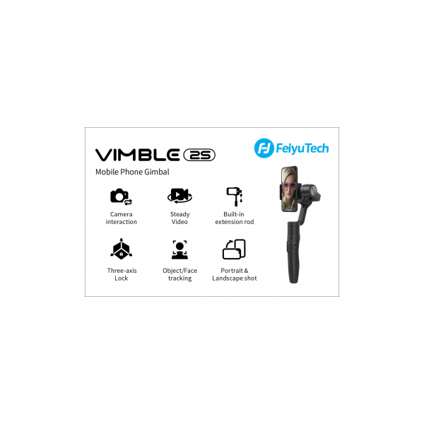 Feiyu Tech Vimble 2S Telescoping 3-Axis Handheld Gimbal per smartphone