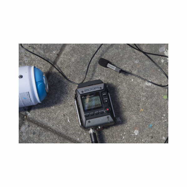 Zoom F1-LP Registratore da campo portatile a 2 ingressi / 2 tracce con microfono lavalier