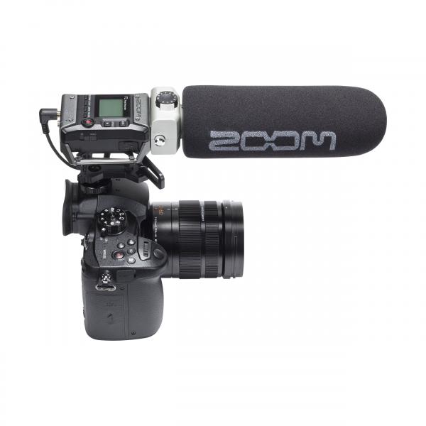 Zoom F1-SP Registratore da campo portatile a 2 ingressi / 2 tracce con microfono Shotgun