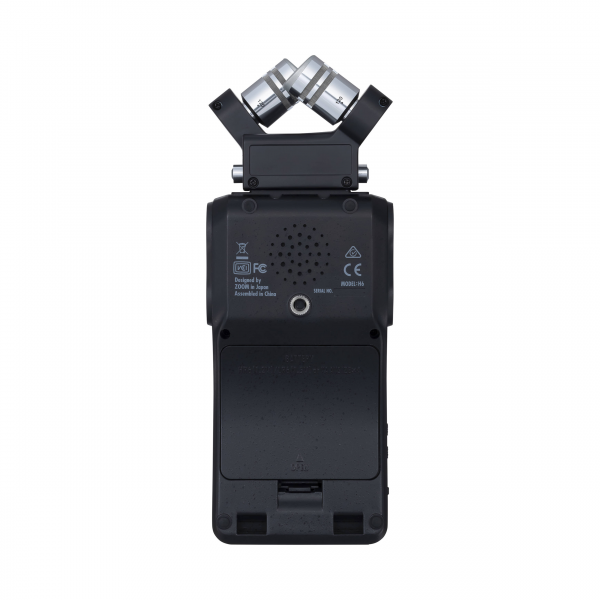 Zoom H6 All Black Registratore portatile a 6 ingressi / 6 tracce con capsula microfonica singola (nero)