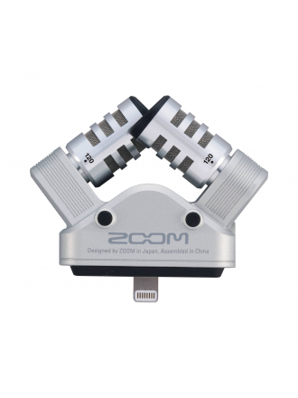 Zoom iQ6 Microfono stereo X/Y per dispositivi iOS con connettore Lightning