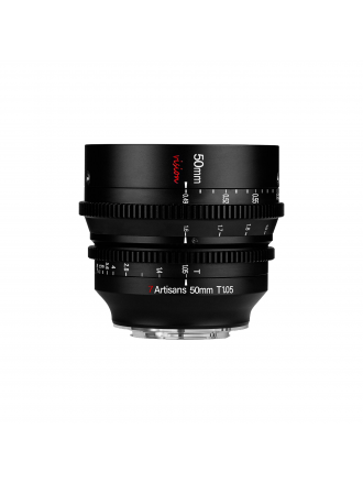 7artisans Photoelectric 50mm T1.05 Vision Cine Lens per Fujifilm X Mount