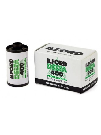 Pellicola negativa professionale in bianco e nero Ilford Delta DP400 (pellicola in rotolo da 35 mm, 36 esposizioni)