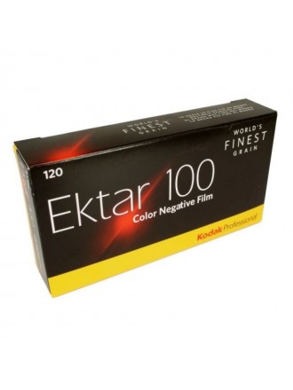 Kodak Professional EKTAR 100 Pellicola negativa a colori / 120 - Confezione da 5 - Scaduta