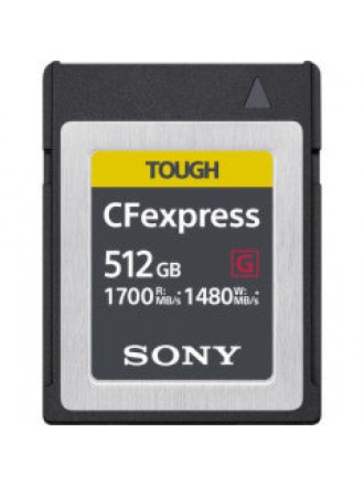 Sony Serie CEB-G, scheda di memoria flash, CFexpress 512 GB - SCATOLA APERTA