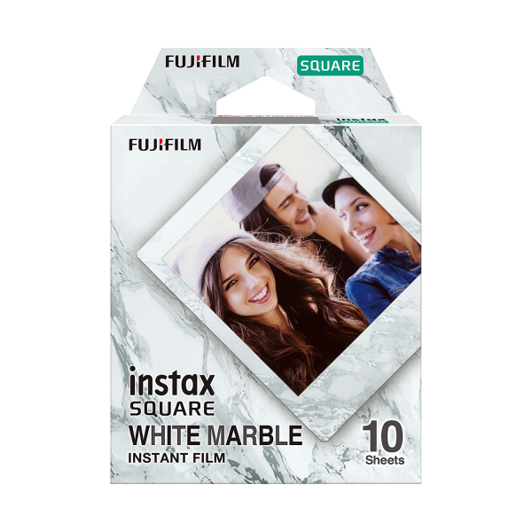 Fujifilm Instax Square Pellicola di marmo bianco (10 esposizioni)