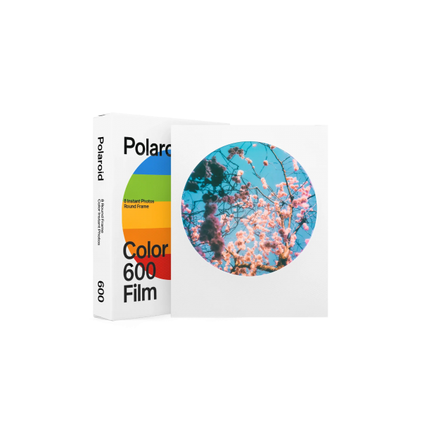 Pellicola a colori Polaroid per 600 - Cornice rotonda