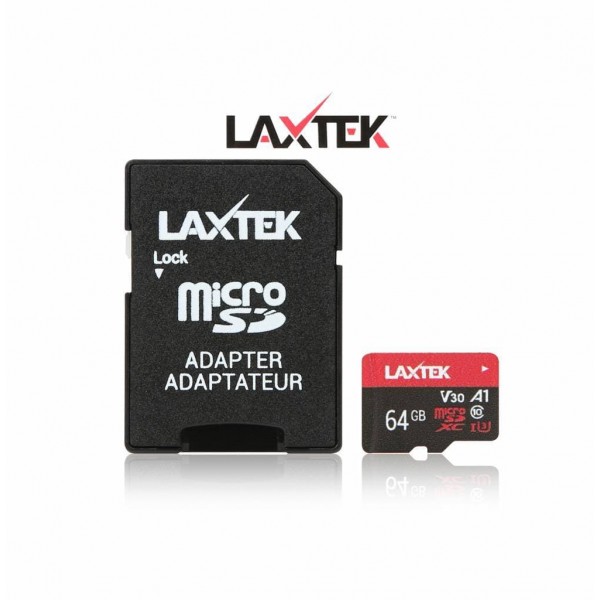 LAXTEK 64 GB Micro SDXC