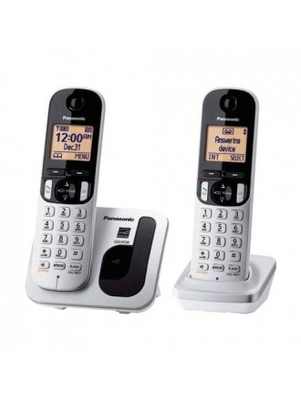 Panasonic KXTGC212S Telefono cordless a 2 portatili