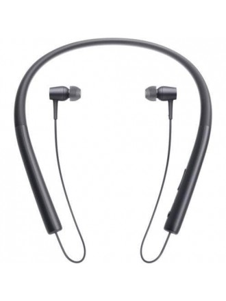 Sony MDR-EX750BT - Auricolari con microfono - in-ear - montaggio dietro il collo - wireless - Bluetooth - NFC - nero carbone