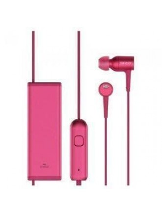 Sony MDR-EX750NA - Auricolari con microfono - in-ear - cancellazione attiva del rumore - jack da 3,5 mm - rosa bordeaux